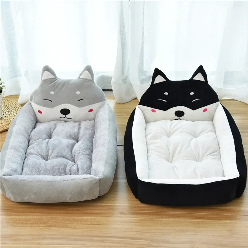 Dog Nest Winter Warmth for Small and Large Dogs, Popular Cartoon Pet Nests, Dog Beds, Dog Mats, Cat Nests Pet Supplies