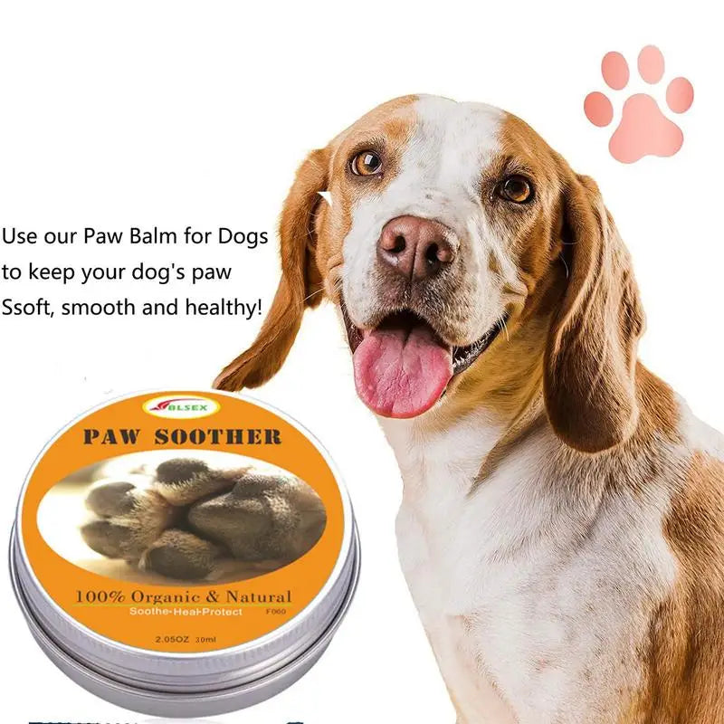 30g Pet Paw Balm Dog Paw Protection Natural Skin Moisturising Cream Moisturizer For Cracked Paws Skin Dog Cat Skin Care Cream