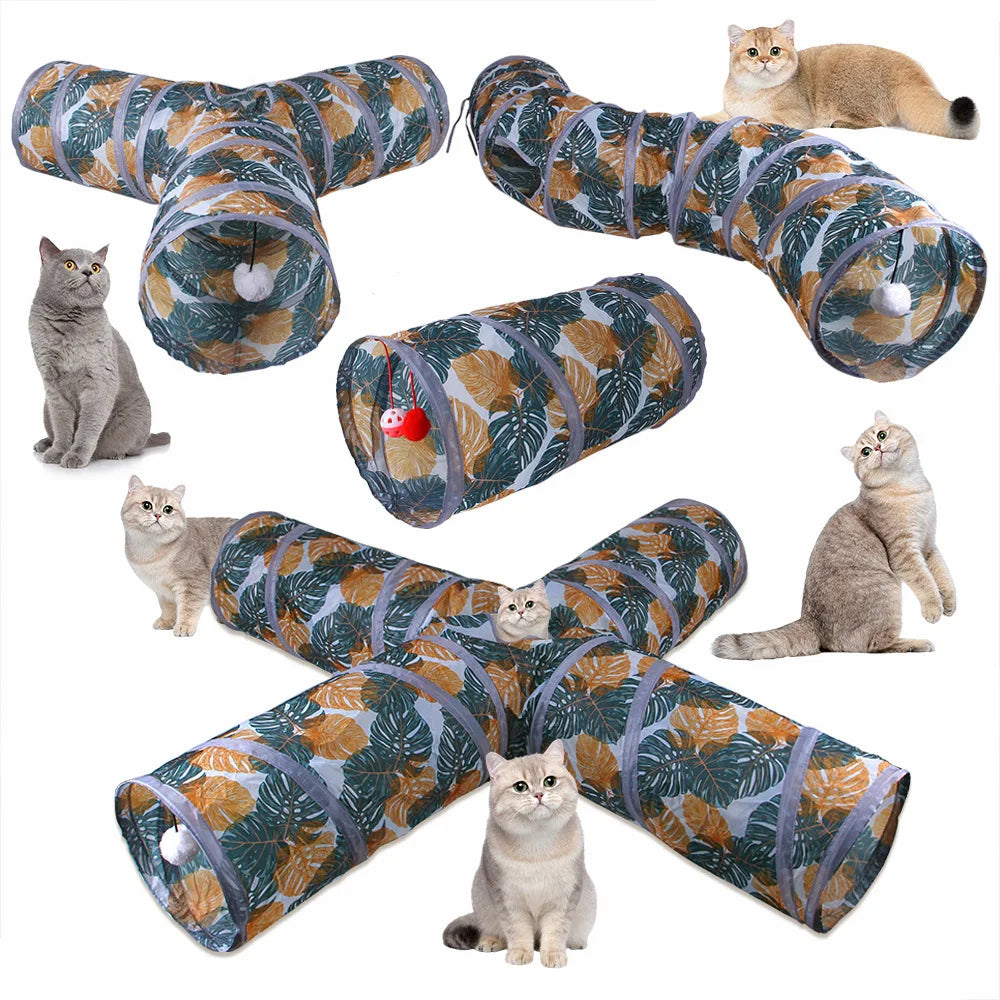 Tunnel Foldable Pet Cat