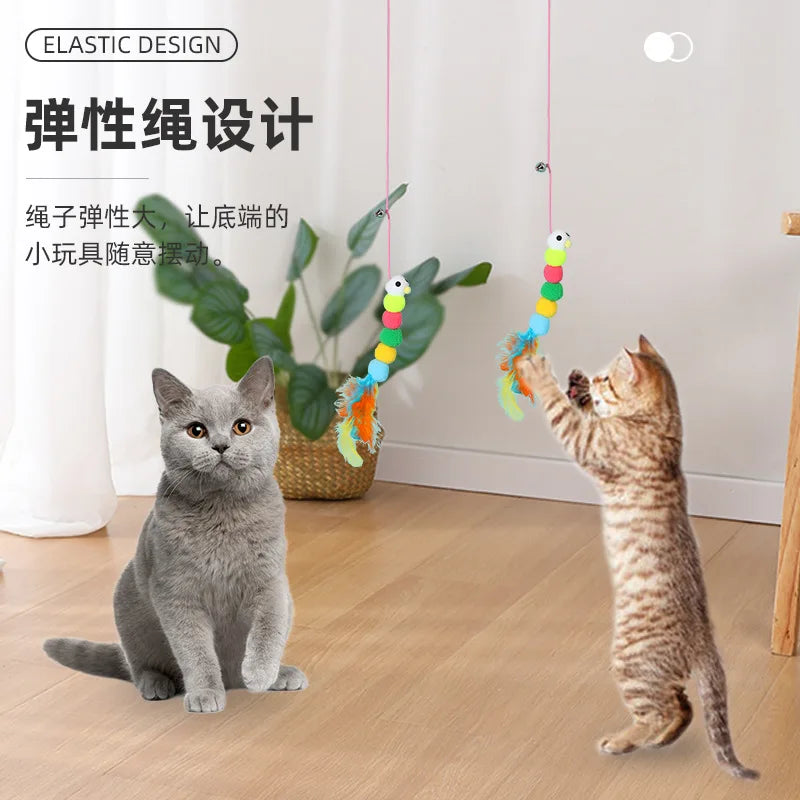 Cat Toy Swing Sticky Disc