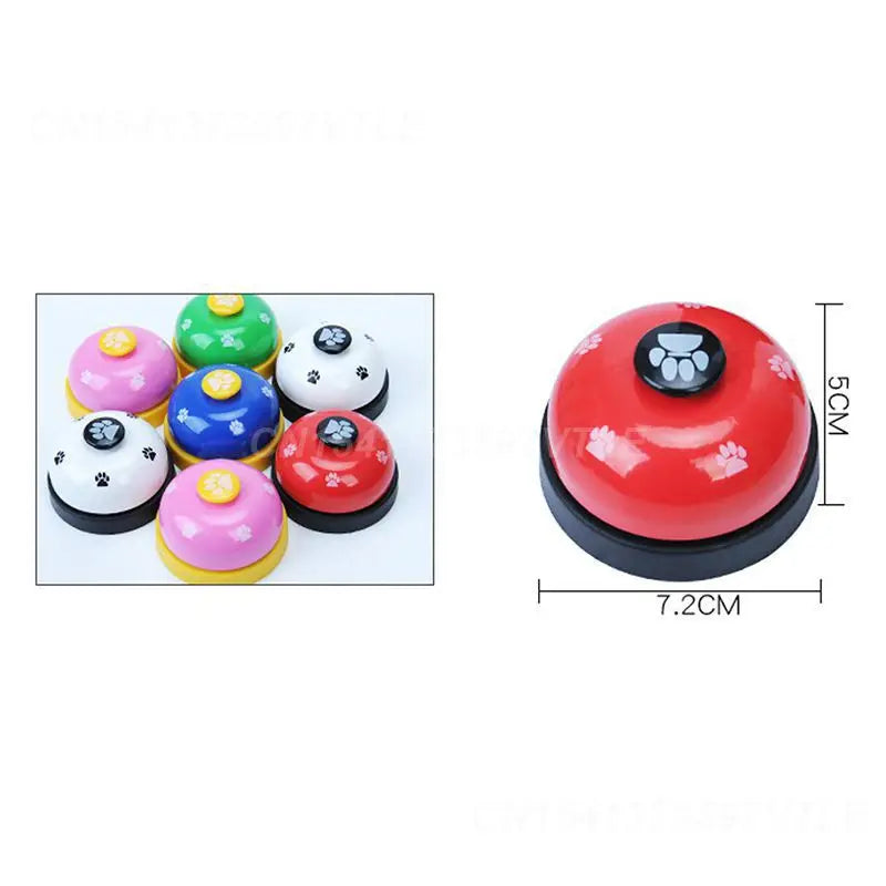 1~4PCS Training Engaging Versatile Bell Training Toy For Pets Dinner Intelligence Popular Pet Toy Durable Entertaining