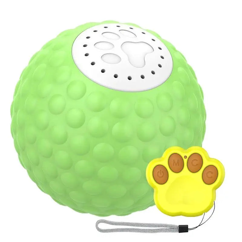 Cat Toy Ball Sound Interactive Rechargeable Sounding Toy Ball For Pet Exercise Quiet Remote-Controlled Kitten Sounding Balls Toy