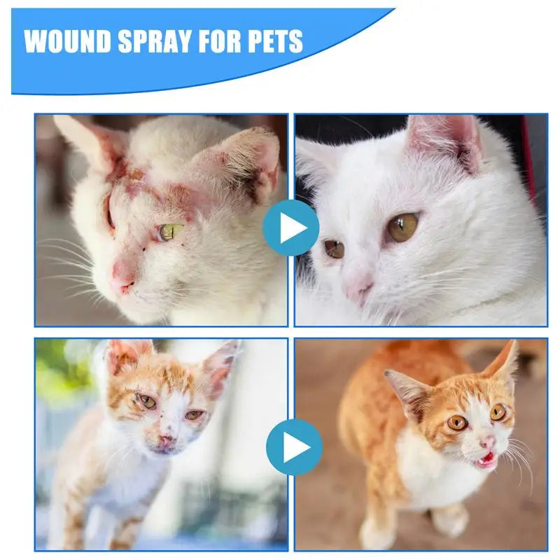 30ml Pet Skin Care Spray Cats Dogs Itch Relief For External Use Prevent Skin Problems Improve Skin Protection Gently Soothes