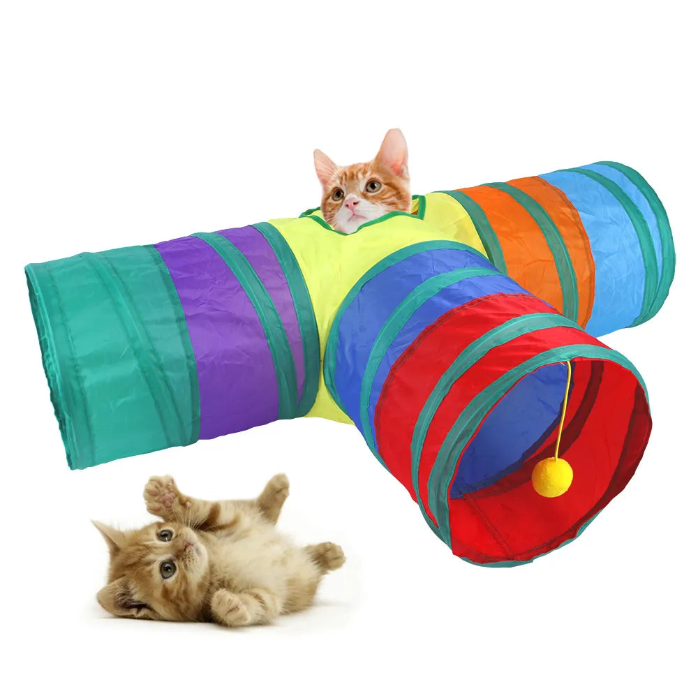 Tunnel Foldable Pet Cat