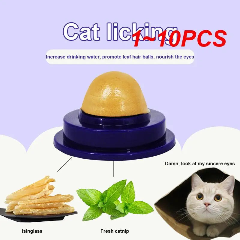 1~10PCS Cat Candy Colorful Unique Irresistible Convenient Nourishing Popular Cat Products Healthy Cat Treats Pet Care Must-have