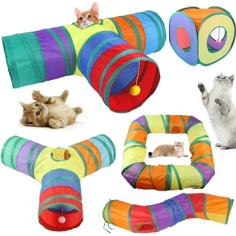 Tunnel Foldable Pet Cat